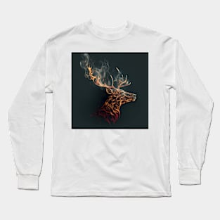 Stag Wisps 11 Long Sleeve T-Shirt